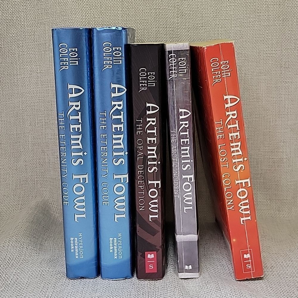5 Artemis Fowl series books